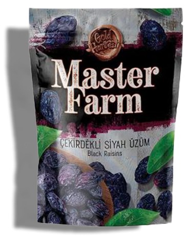 Dried Seeded Black Grapes
